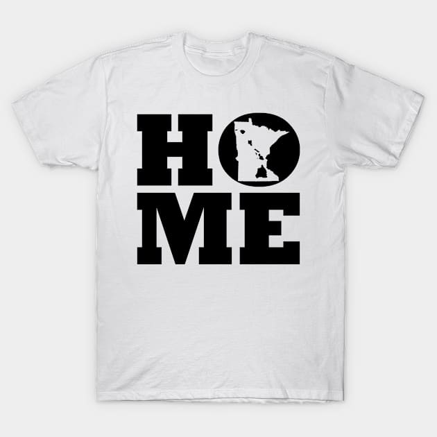 Minnesota and Hawai'i HOME Roots by Hawaii Nei All Day T-Shirt by hawaiineiallday